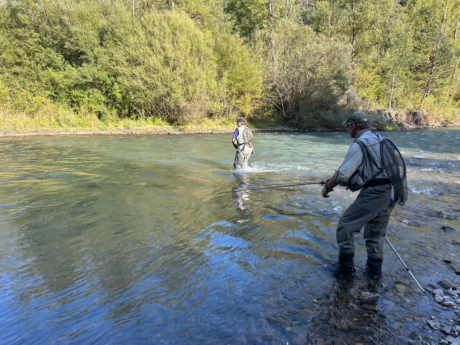 Navarra, 5ª en el VI Campeonato de España de SSAA de Pesca Salmónidos Lance Dúos